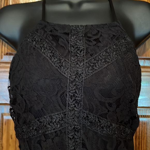 NWT Black Lace Dress - Picture 3 of 10